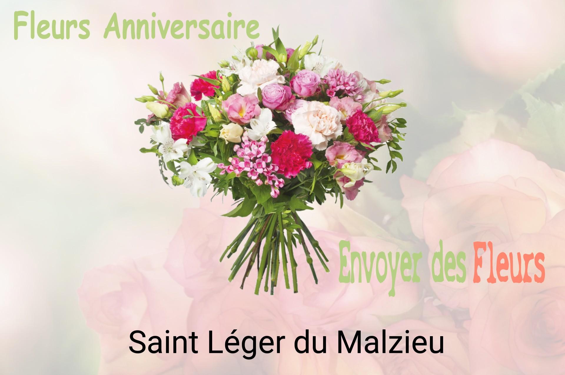 Bouquet de fleurs d’anniversaire livré à Saint-Léger-du-Malzieu